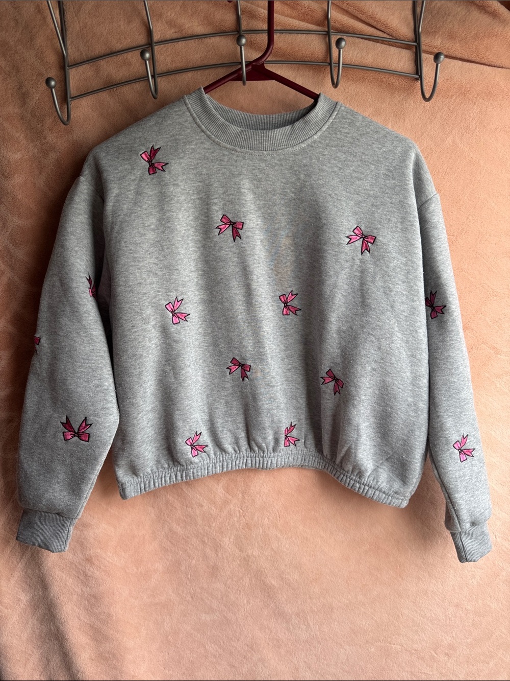 Girls L 14 Cropped Sweatshirt